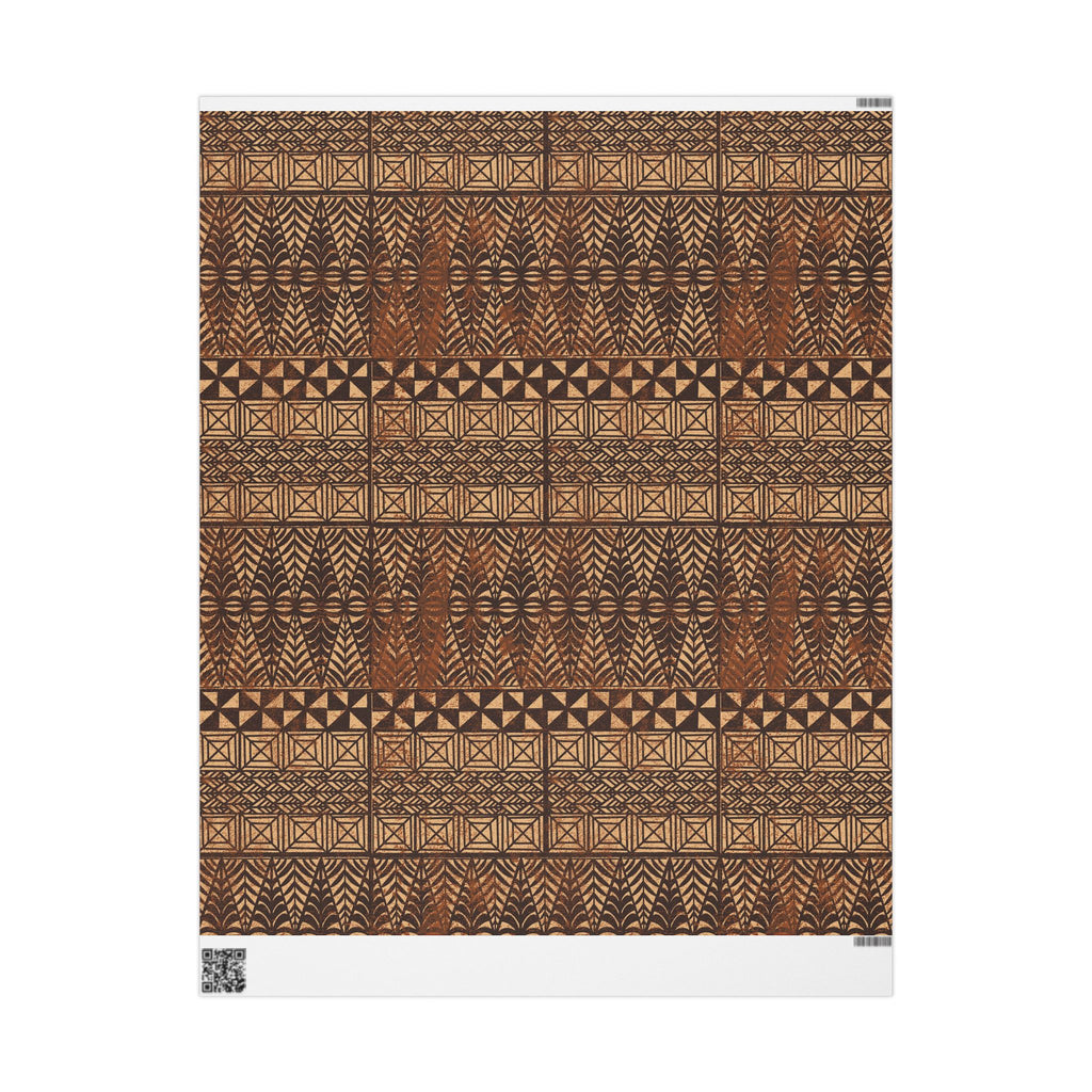 Tongan Ngatu Wrapping Paper