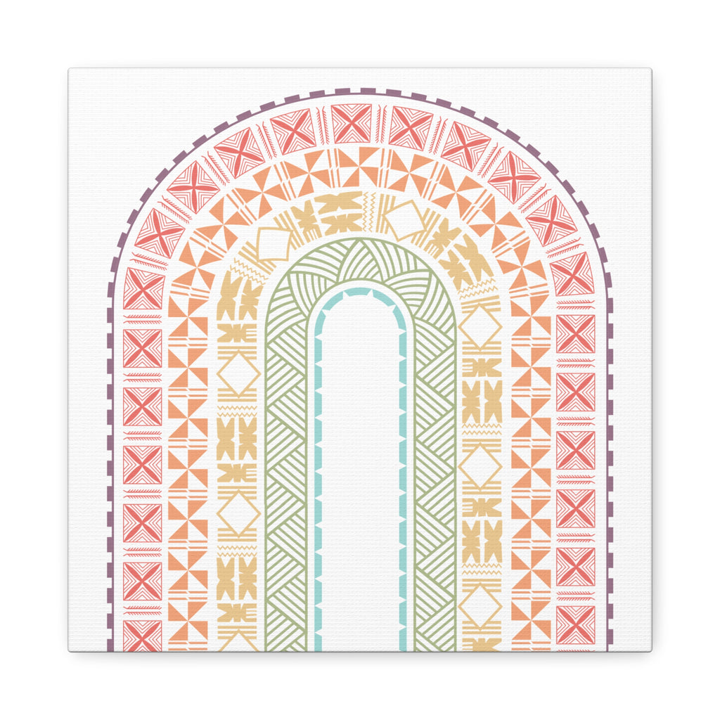 Tapa Rainbow Canvas