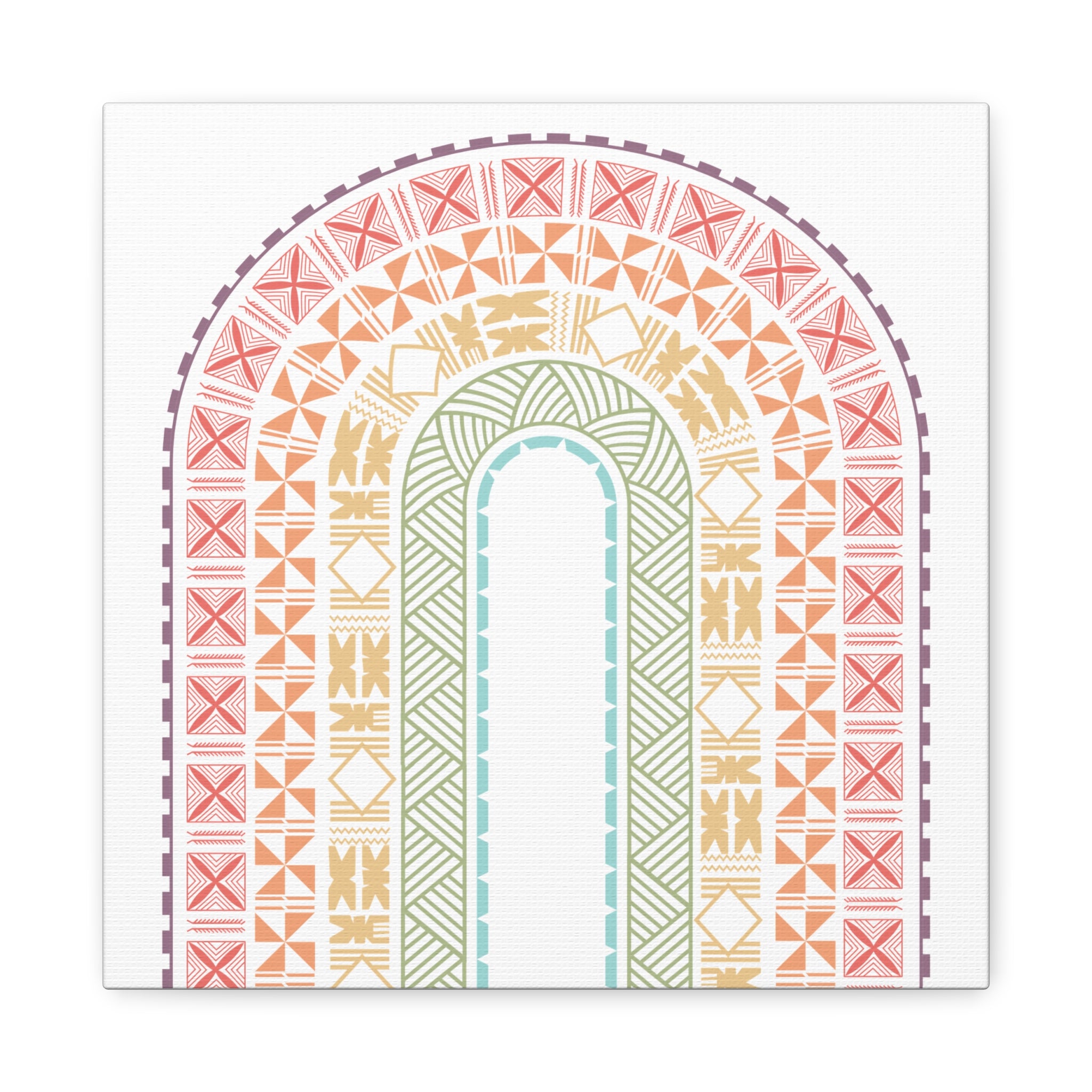 Tapa Rainbow Canvas