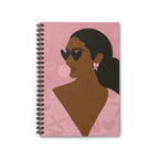 Power in Pink Spiral Notebook