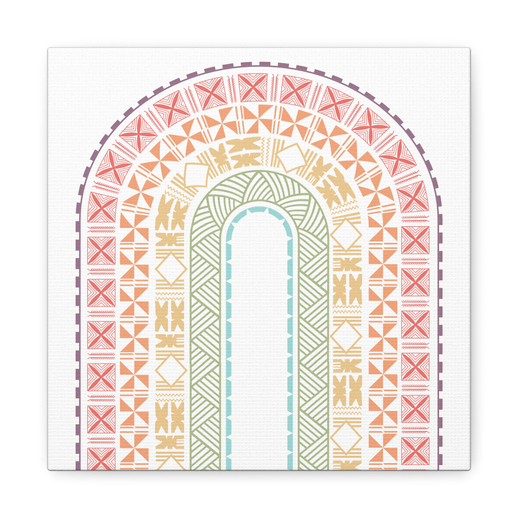 Tapa Rainbow Canvas