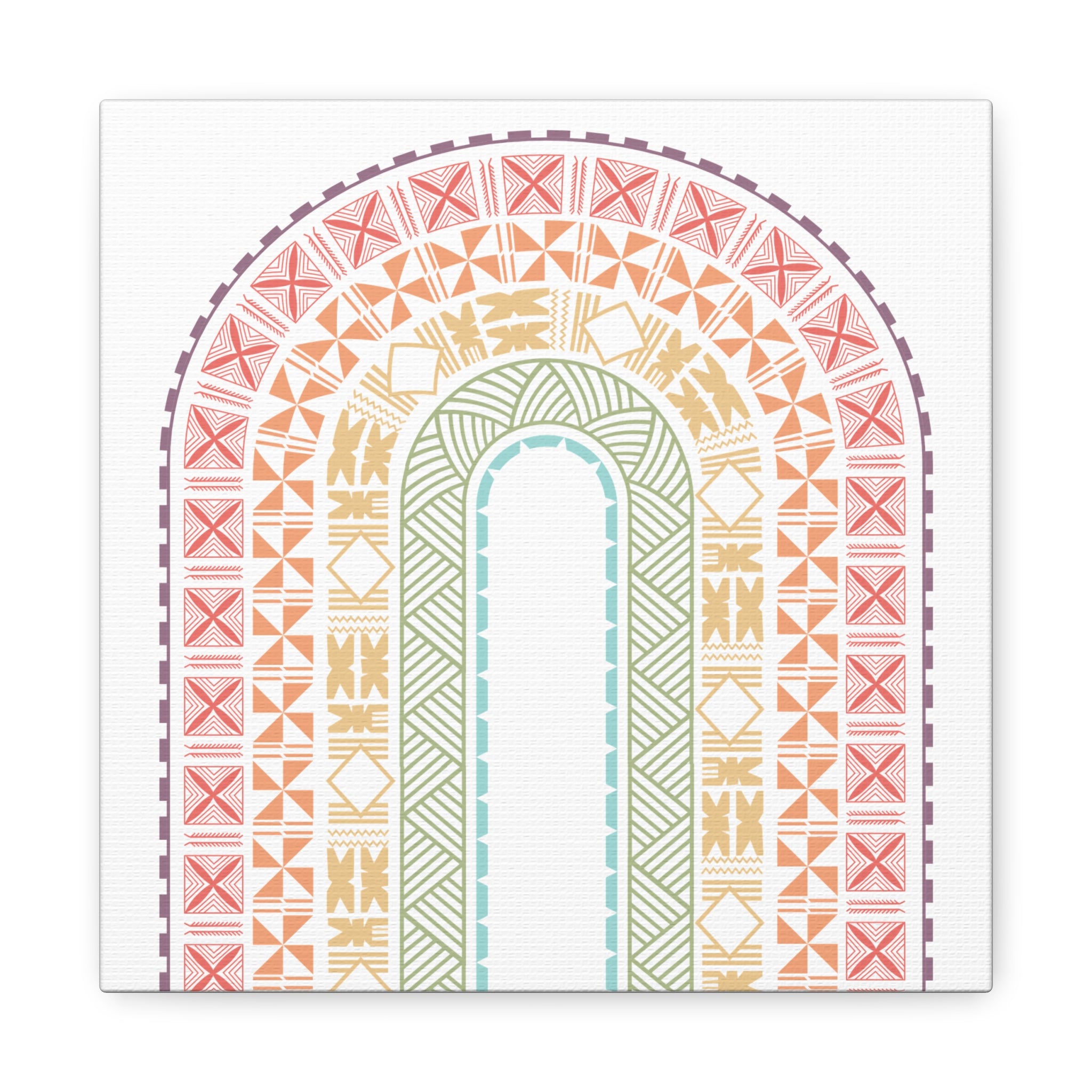 Tapa Rainbow Canvas