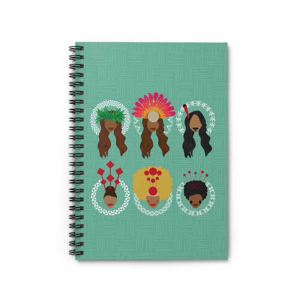 Women of Pasifika 2.0 Spiral Notebook