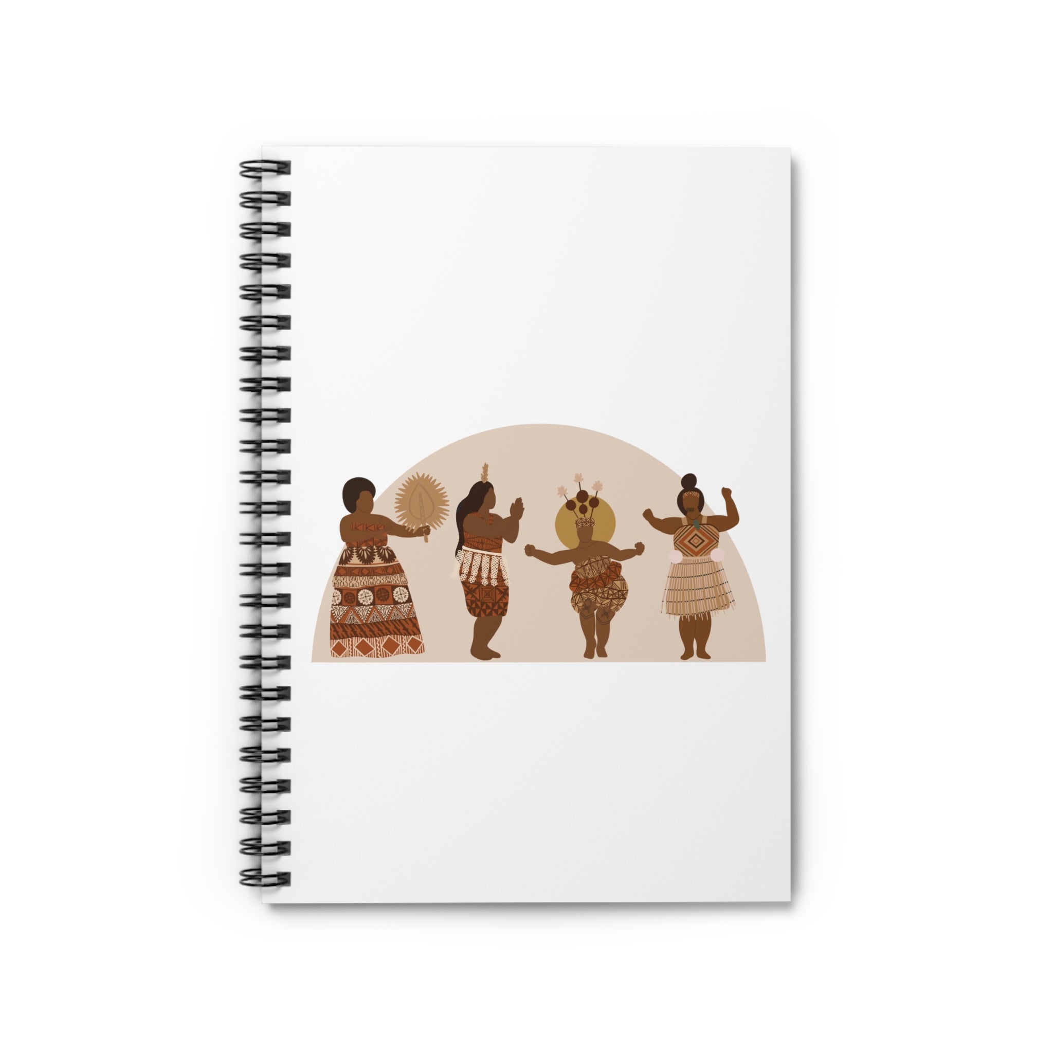 Women of Pasifika 6.0 Spiral Notebook