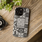 Maluelue (Black & Grey) Phone Case