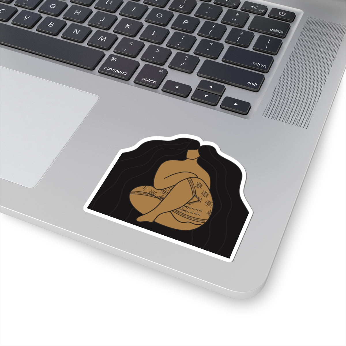 Samoan Malu and Long Hair Don't Care Sticker