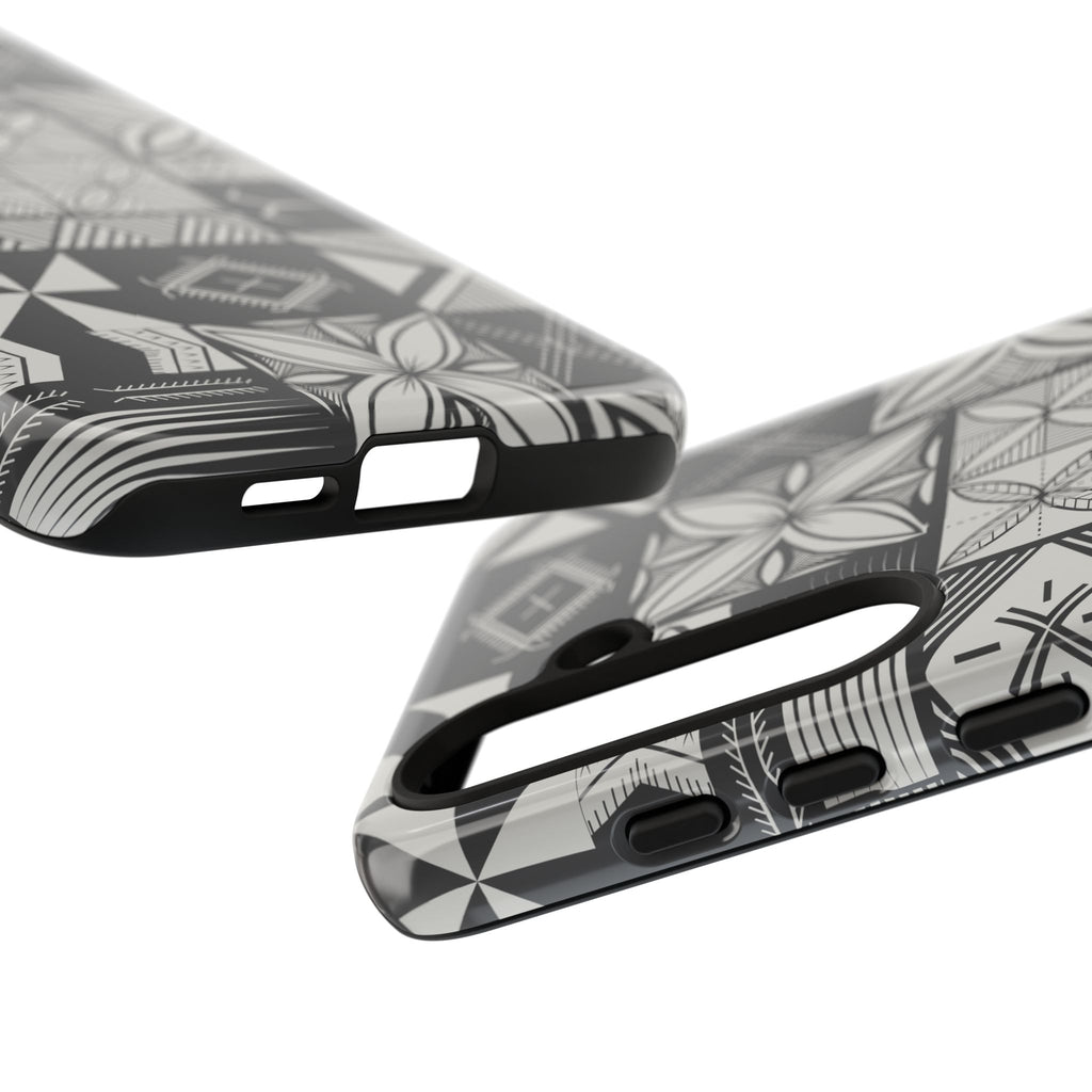 Maluelue (Black & Grey) Phone Case