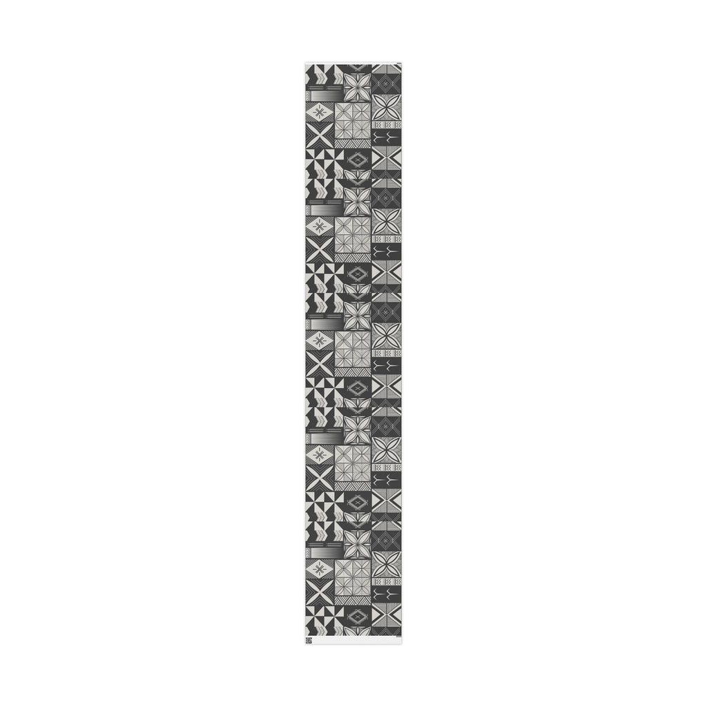 Maluelue (Black & Grey) Wrapping Paper