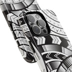 Black and White Tatau Phone Case