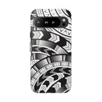 Black and White Tatau Phone Case