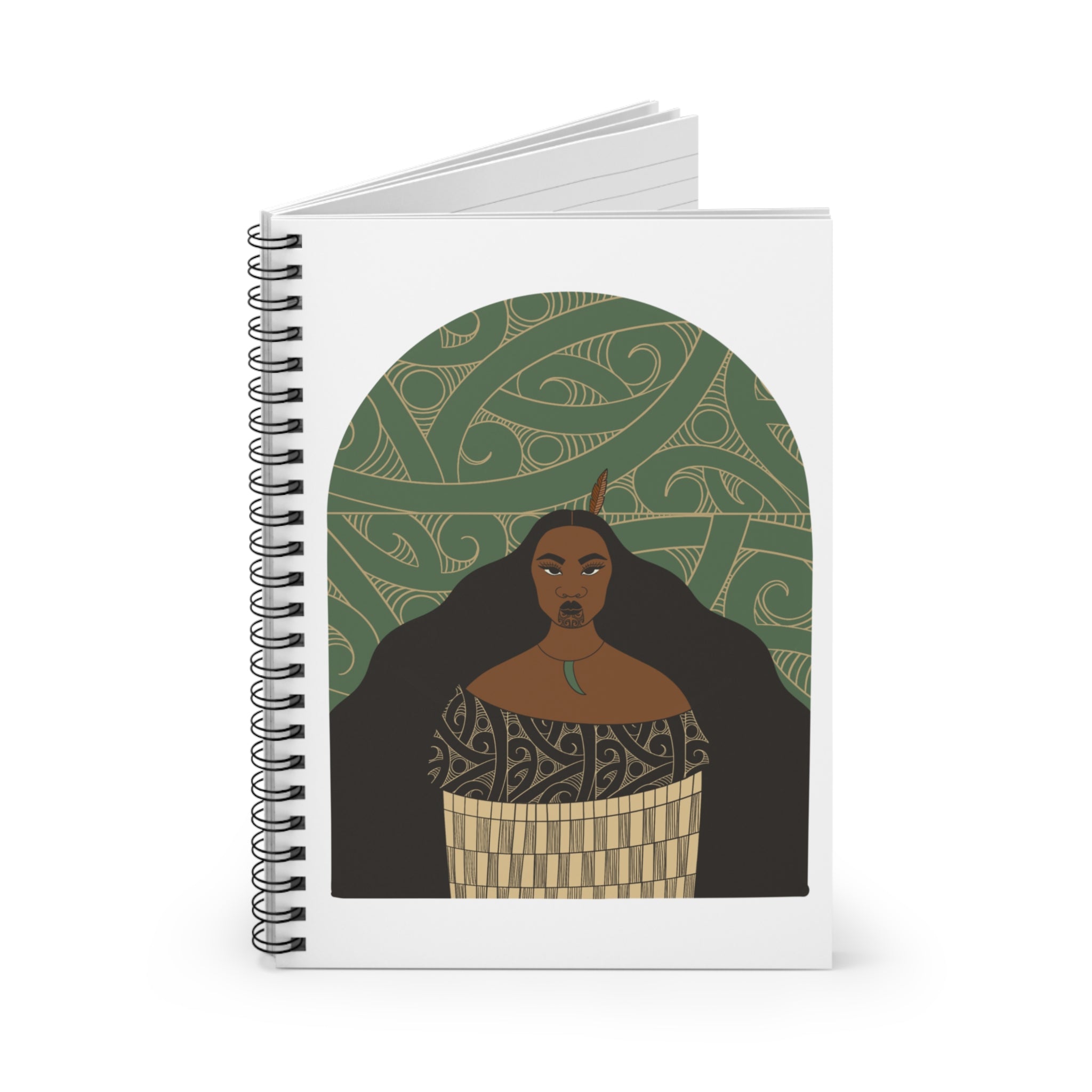 Maori Wahine Spiral Notebook