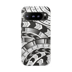 Black and White Tatau Phone Case
