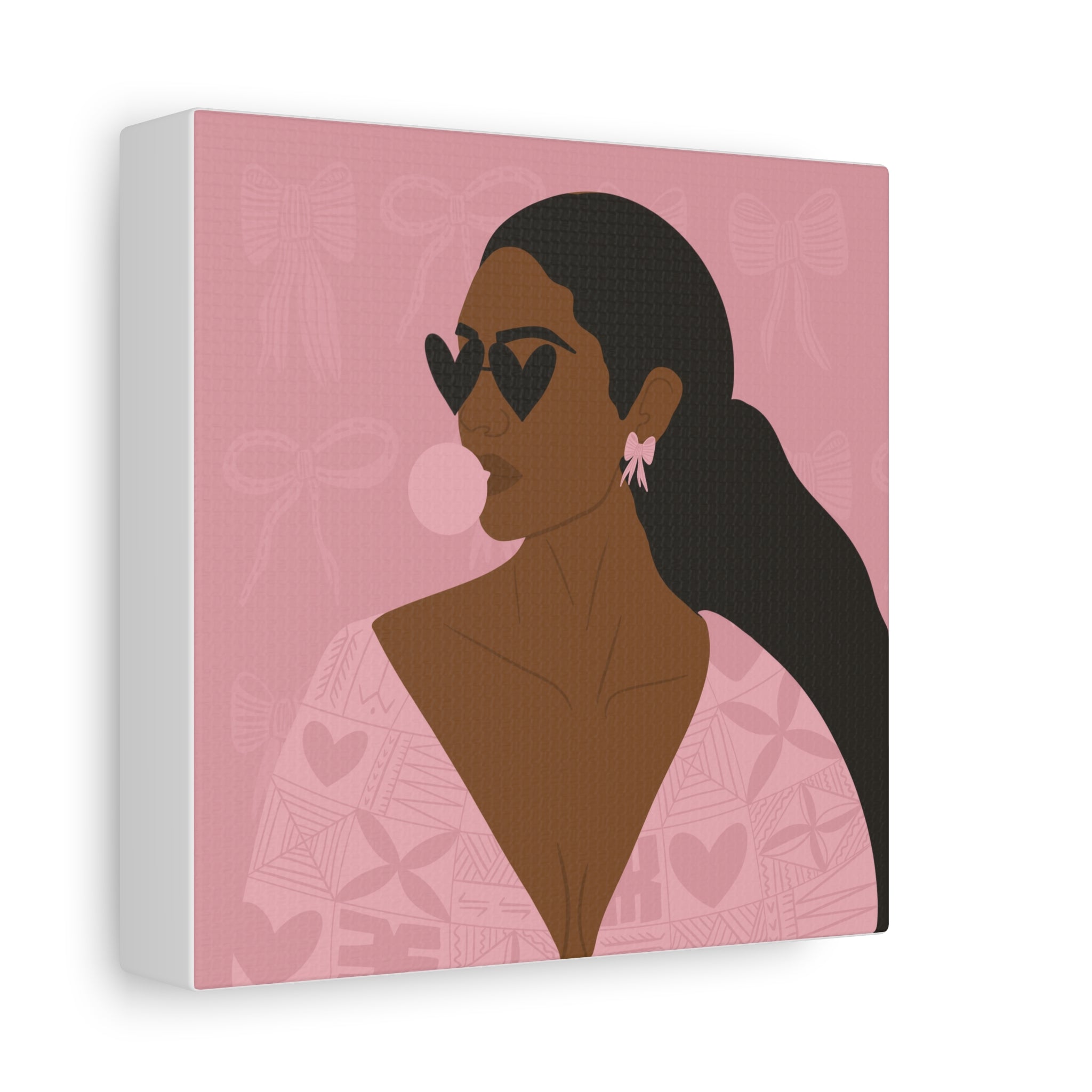 Power in Pink Canvas