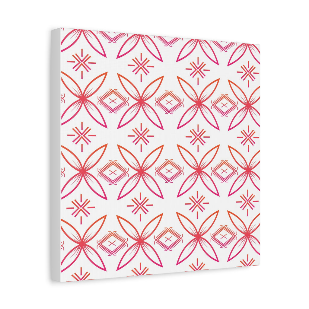 Fuli (Pink & Orange) Canvas