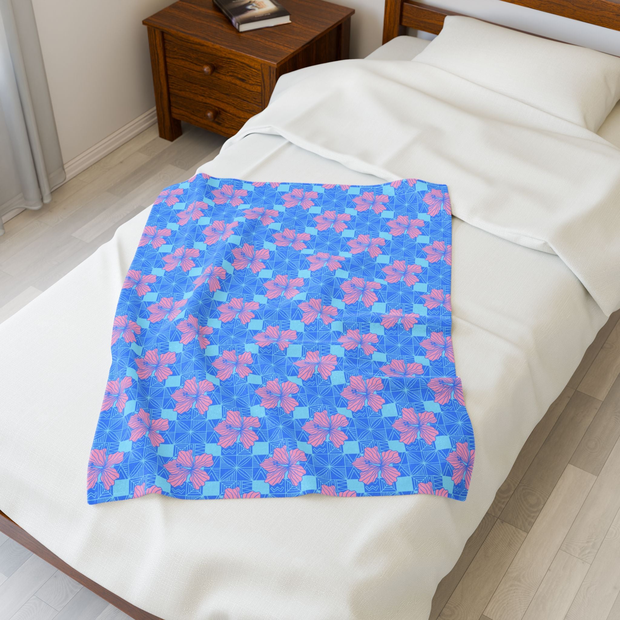 Alofau Velveteen Plush Blanket
