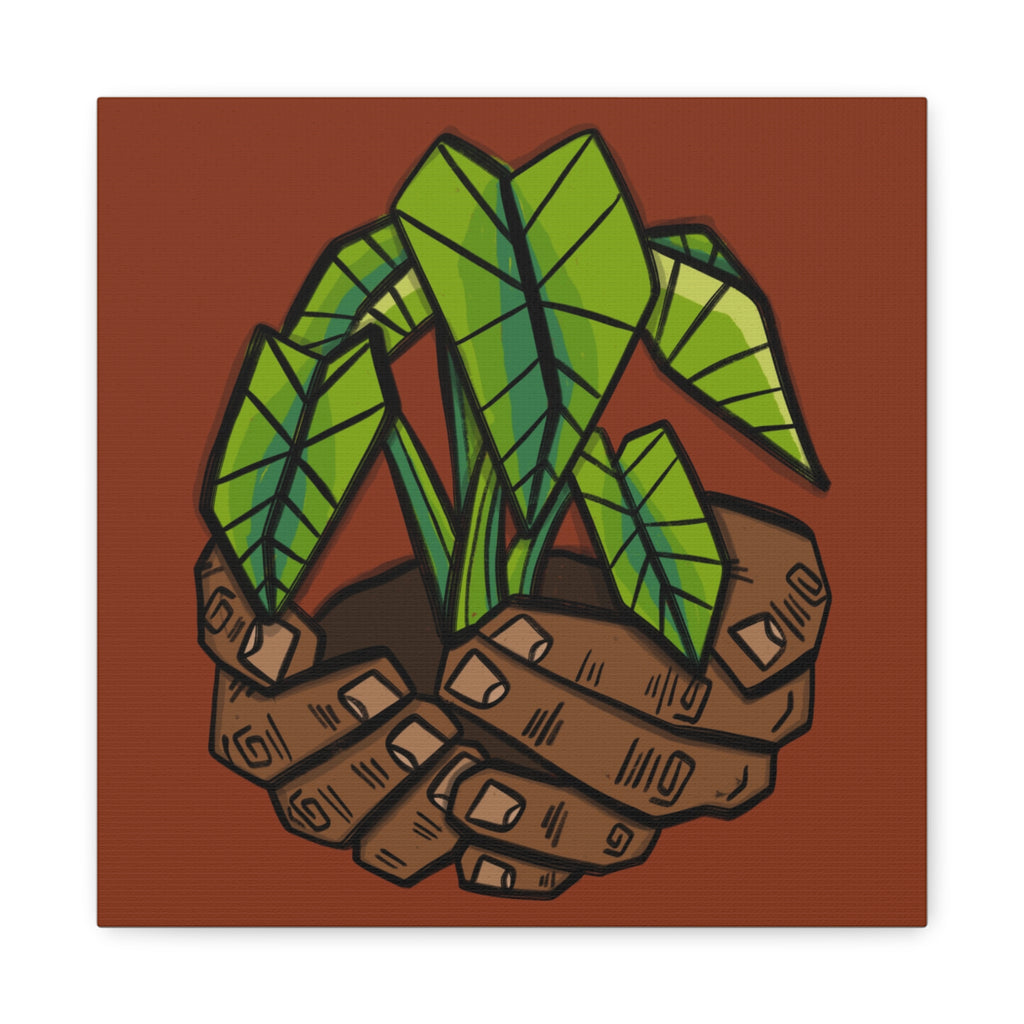 Growing Kalo Canvas