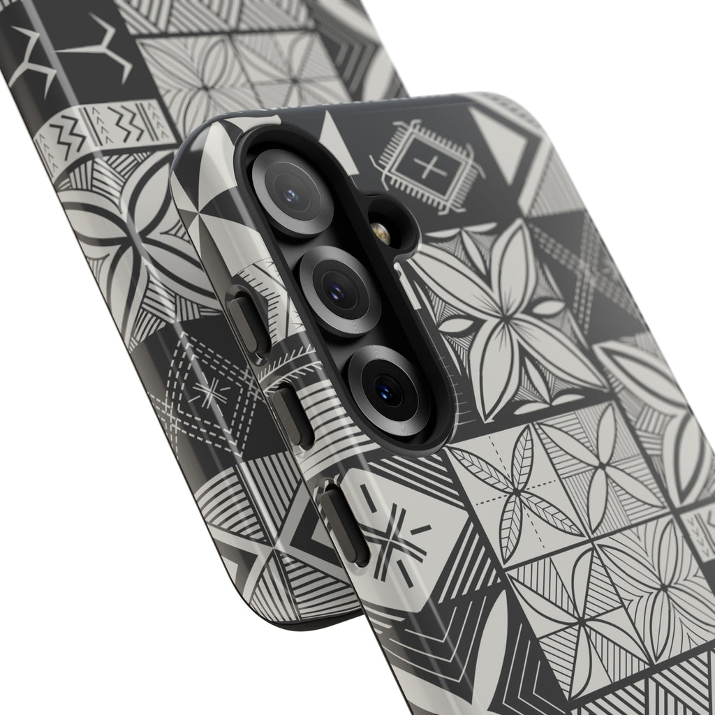 Maluelue (Black & Grey) Phone Case