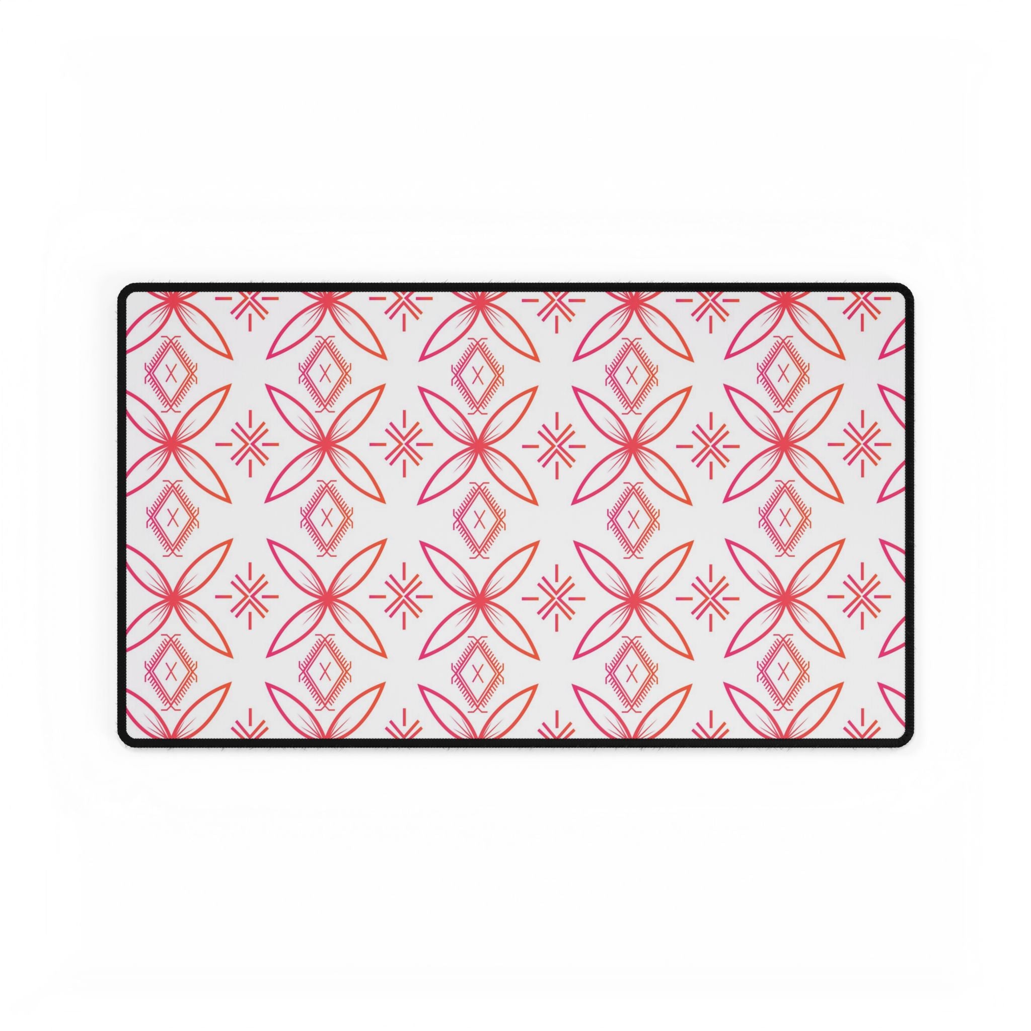 Fuli (Pink & Orange) Desk Mat