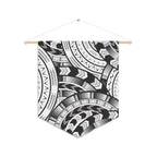 Black and White Tatau Pennant Banner