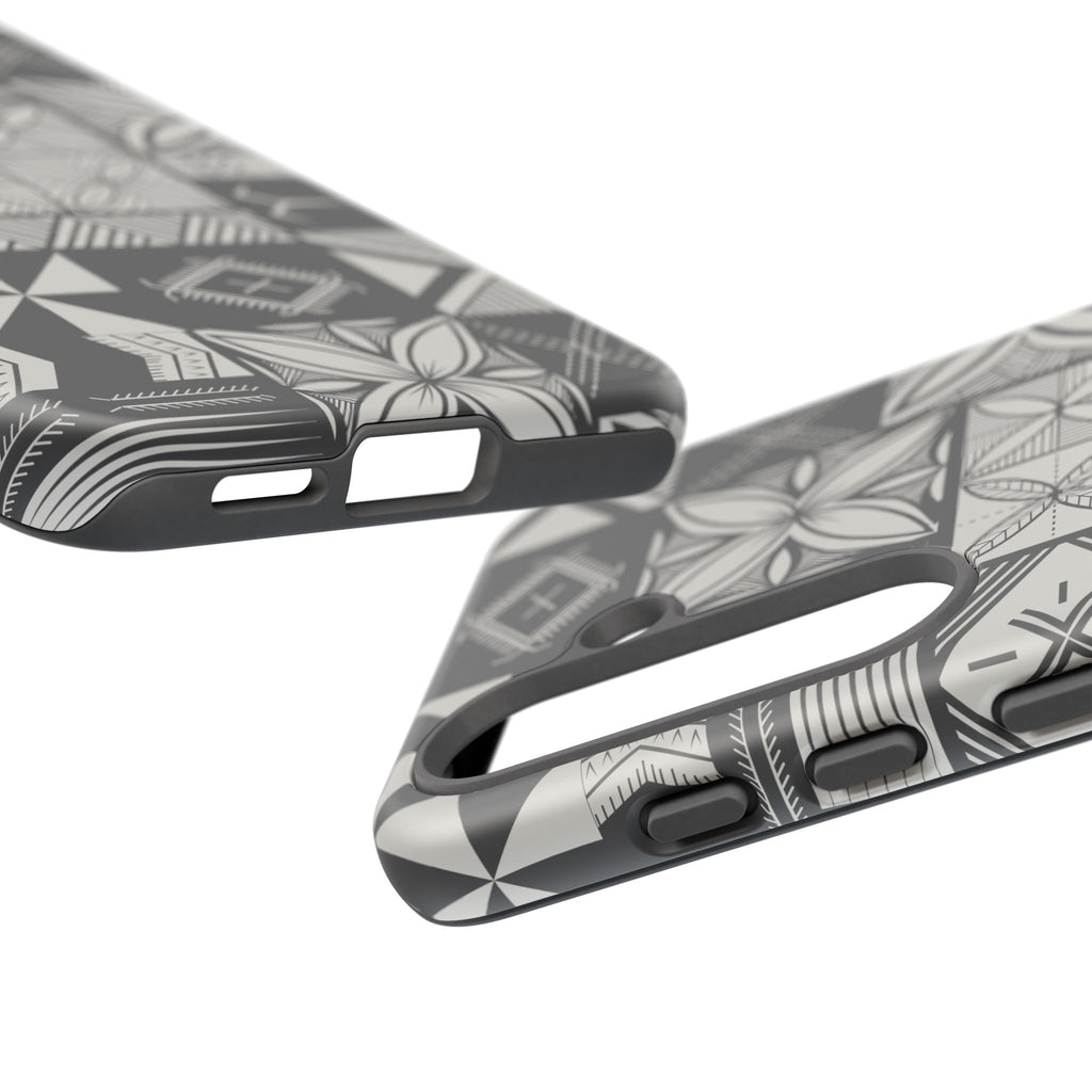 Maluelue (Black & Grey) Phone Case