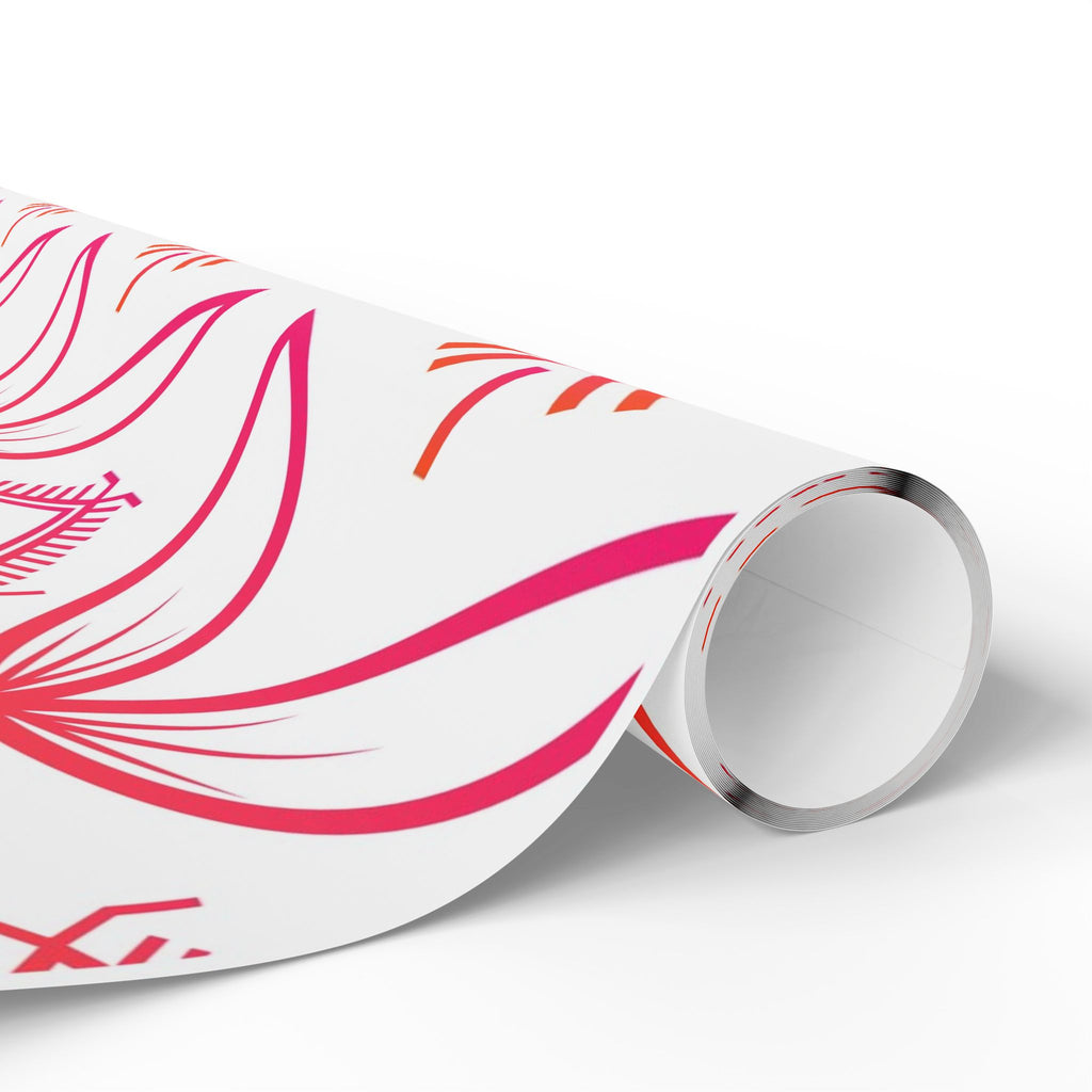 Fuli (Pink & Orange) Wrapping Paper