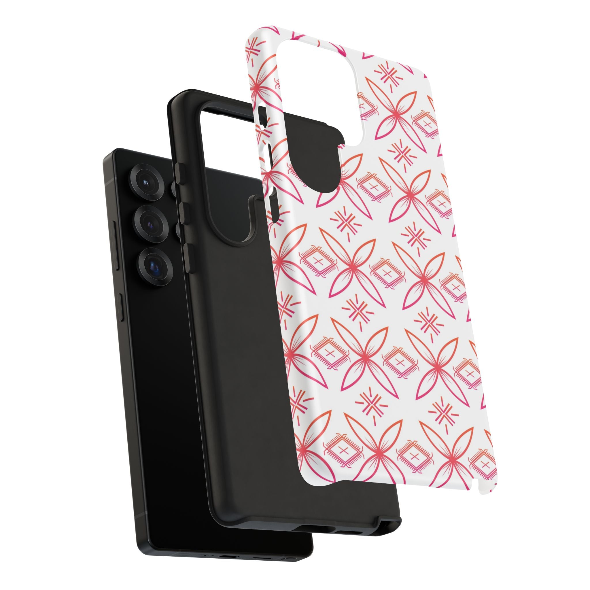 Fuli (Pink & Orange) Phone Case