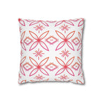 Fuli (Pink & Orange) Square Pillow Case