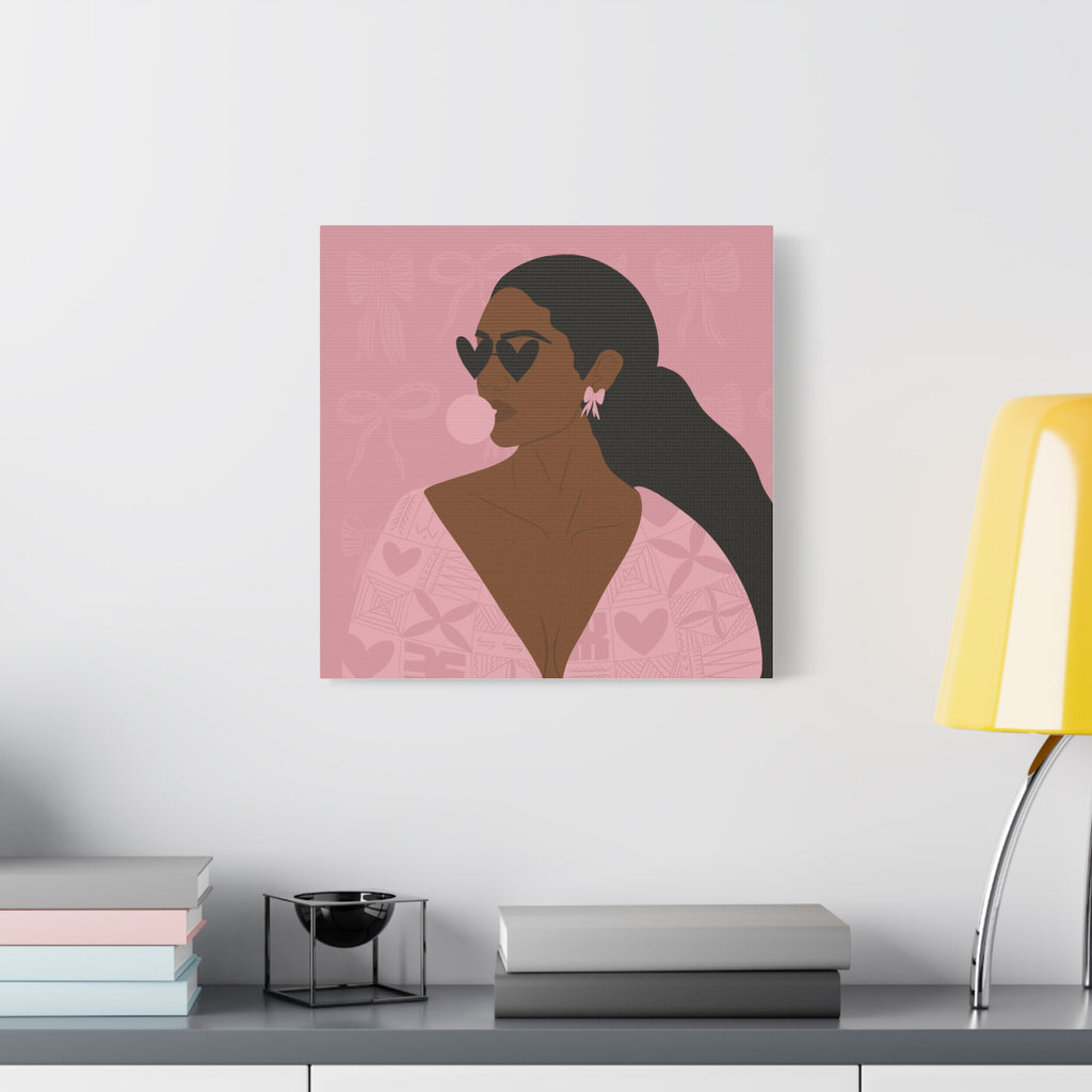 Power in Pink Canvas