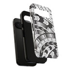 Black and White Tatau Phone Case