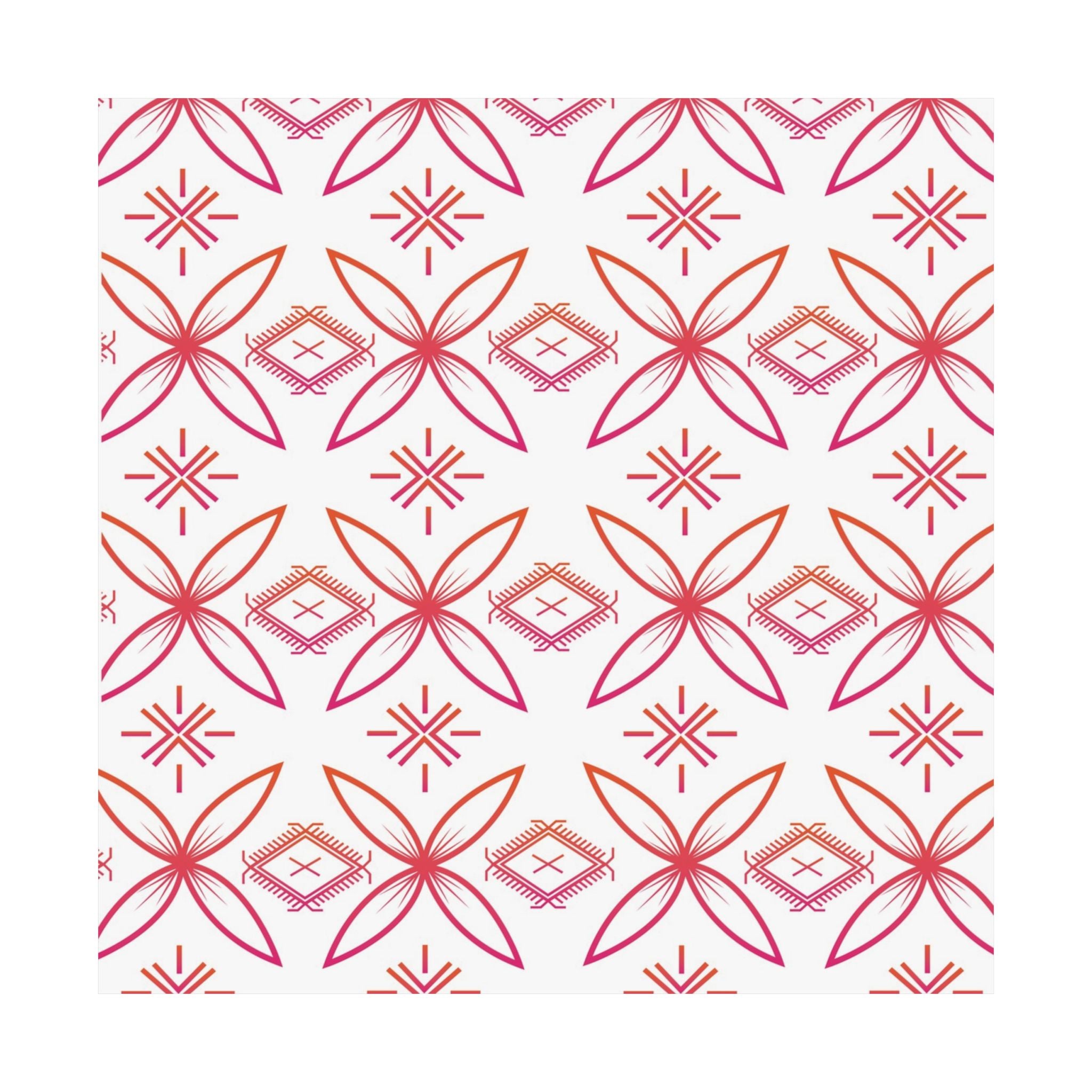 Fuli (Pink & Orange) Poster