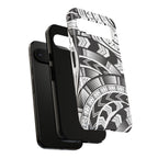 Black and White Tatau Phone Case
