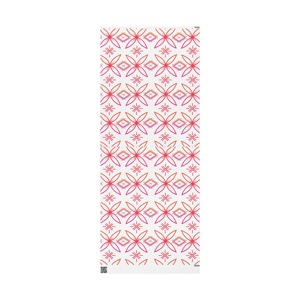 Fuli (Pink & Orange) Wrapping Paper