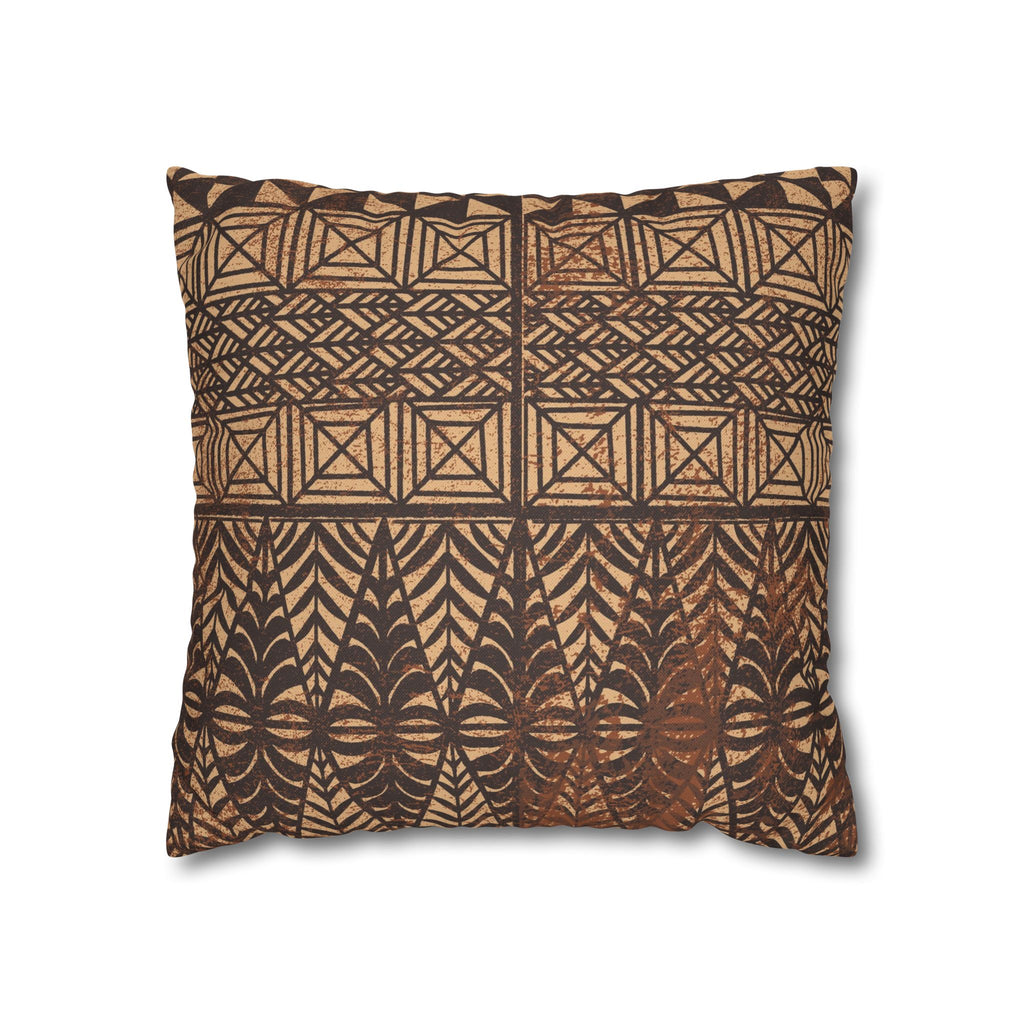 Tongan Ngatu Square Pillow Case