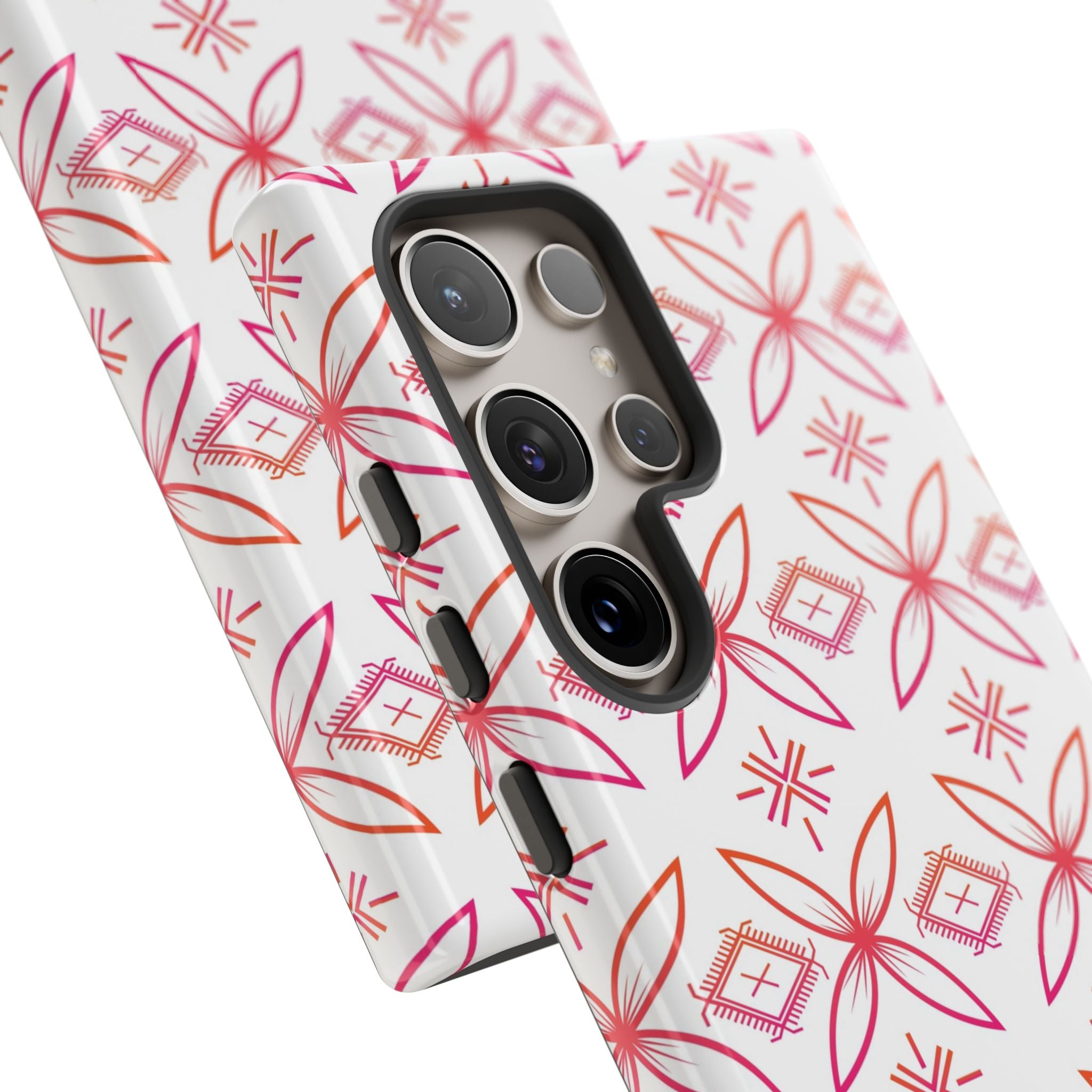 Fuli (Pink & Orange) Phone Case