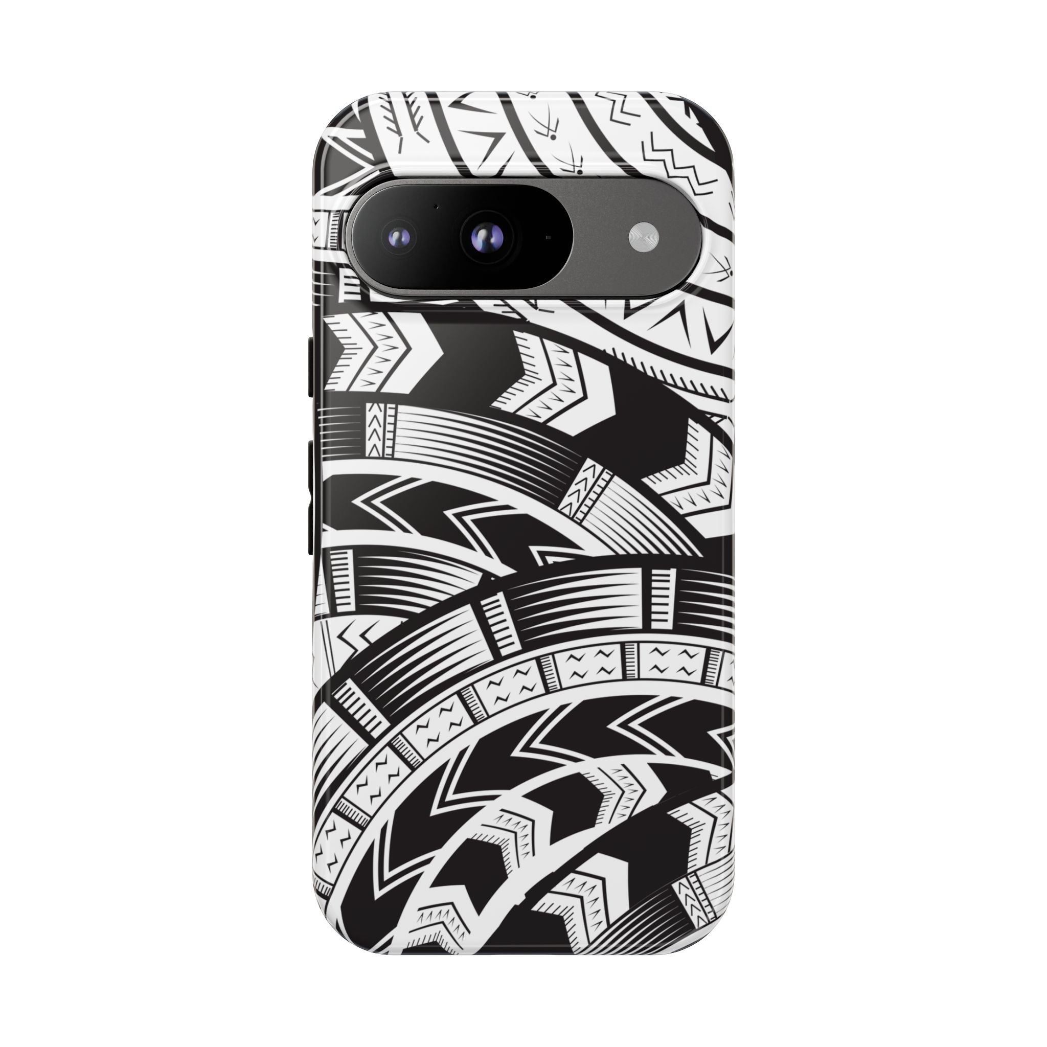 Black and White Tatau Phone Case
