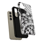 Black and White Tatau Phone Case