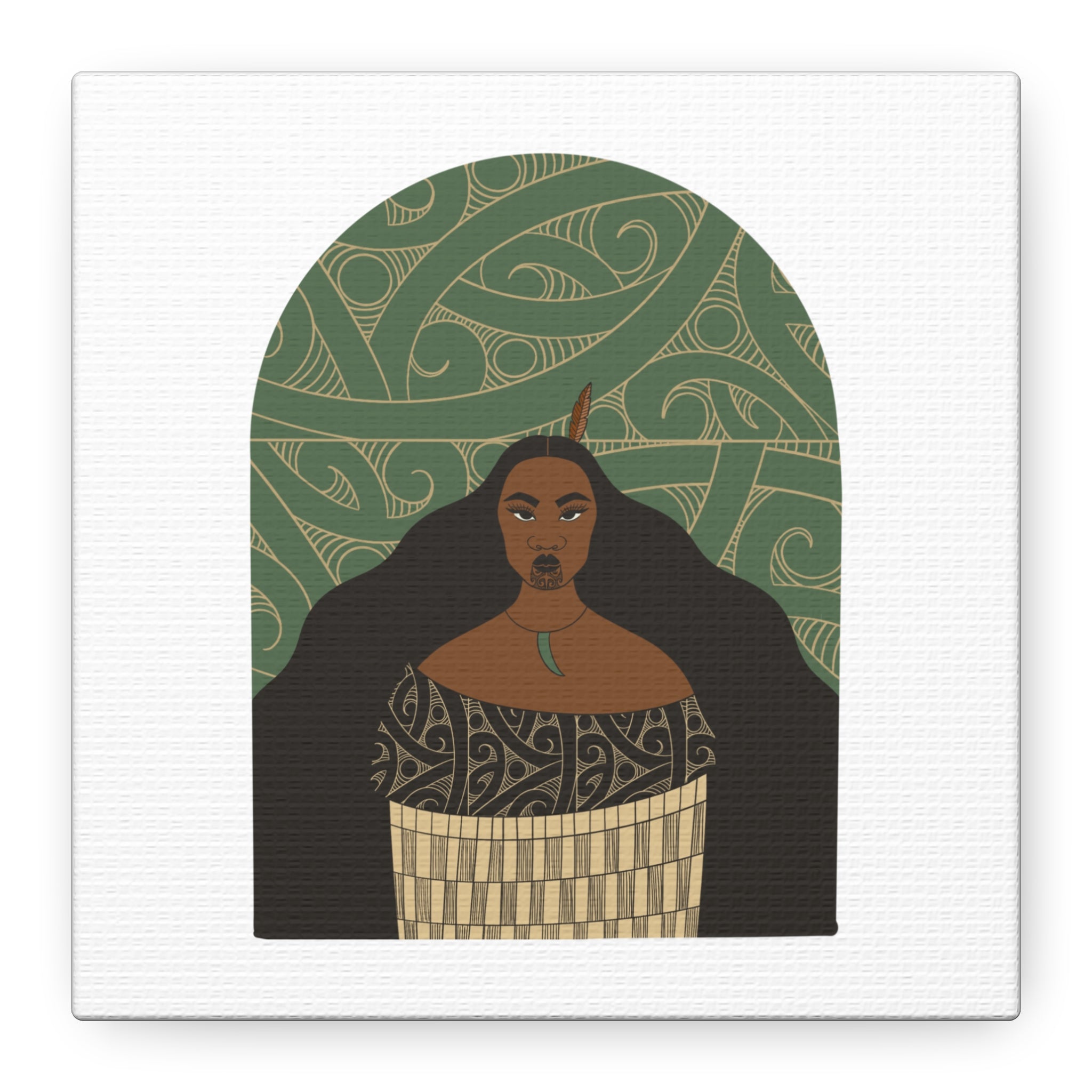 Maori Wahine Canvas