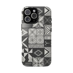 Maluelue (Black & Grey) Phone Case