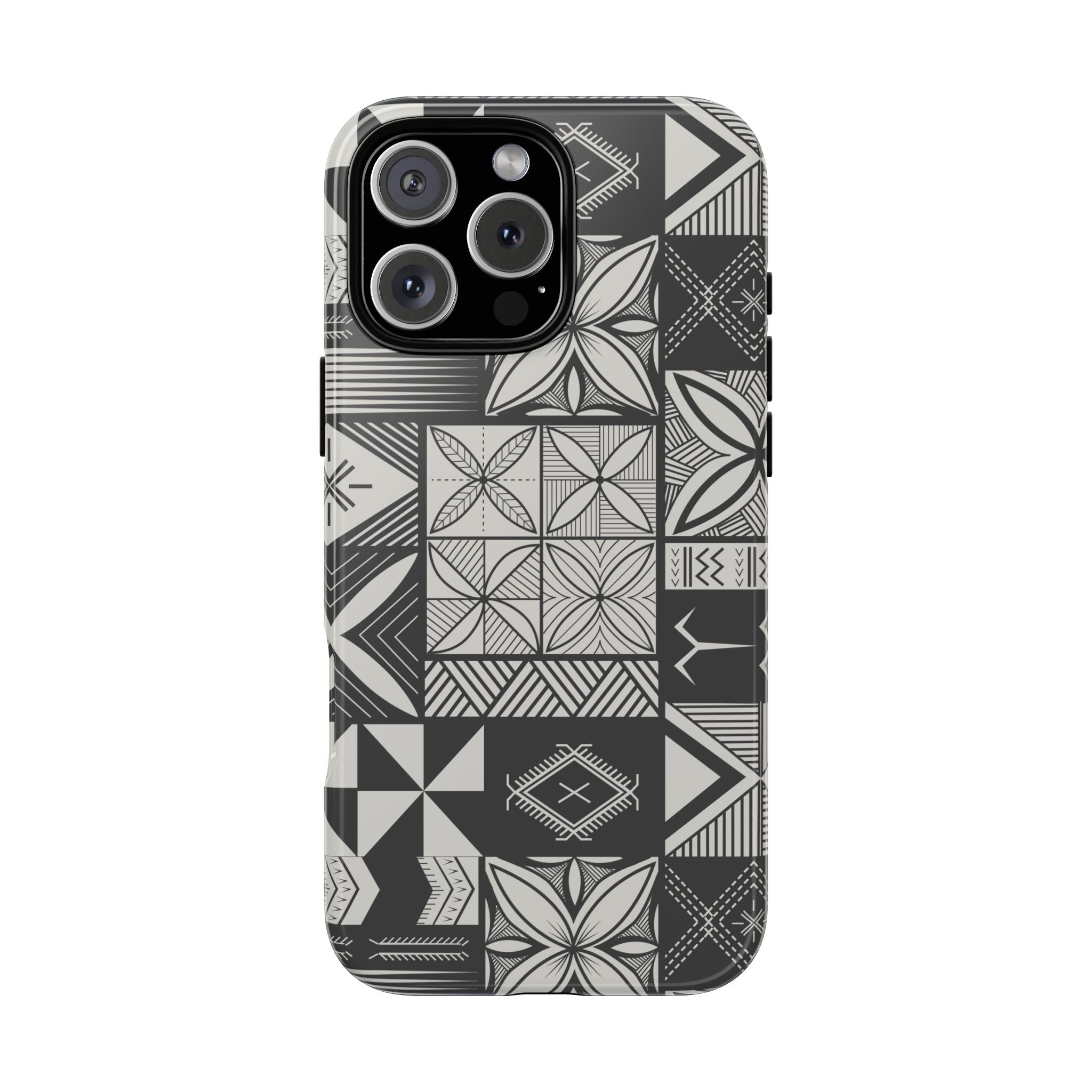 Maluelue (Black & Grey) Phone Case