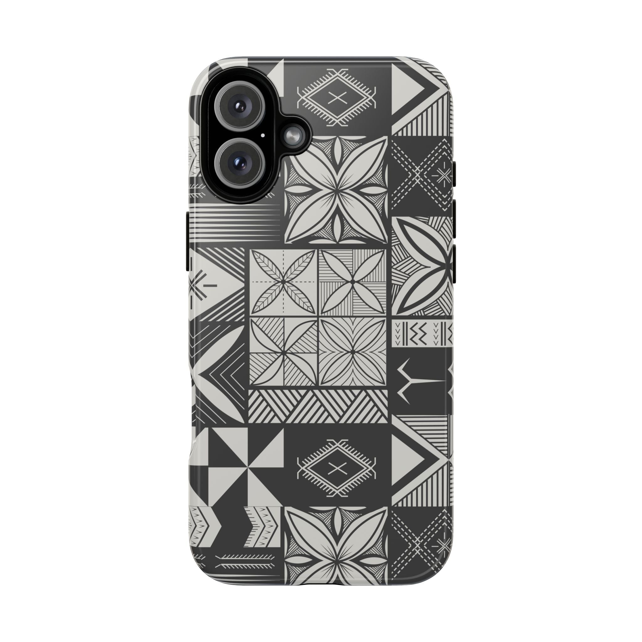 Maluelue (Black & Grey) Phone Case