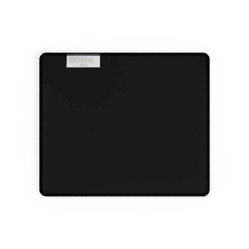 Black and White Tatau Desk Mat