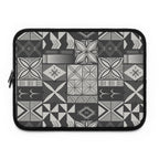Maluelue (Black & Grey) Laptop Sleeve
