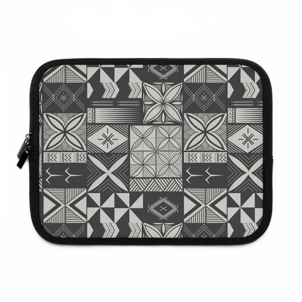 Maluelue (Black & Grey) Laptop Sleeve