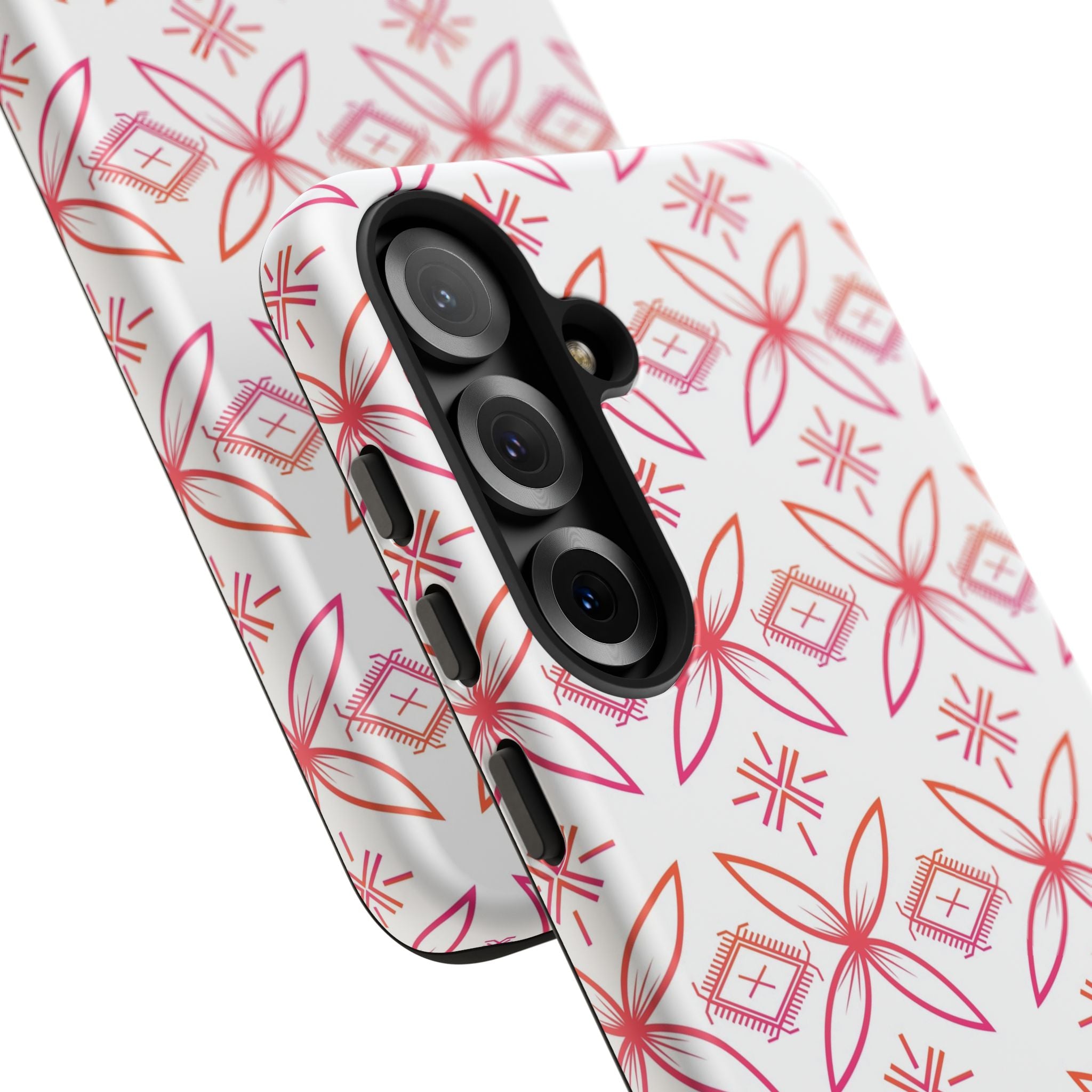 Fuli (Pink & Orange) Phone Case