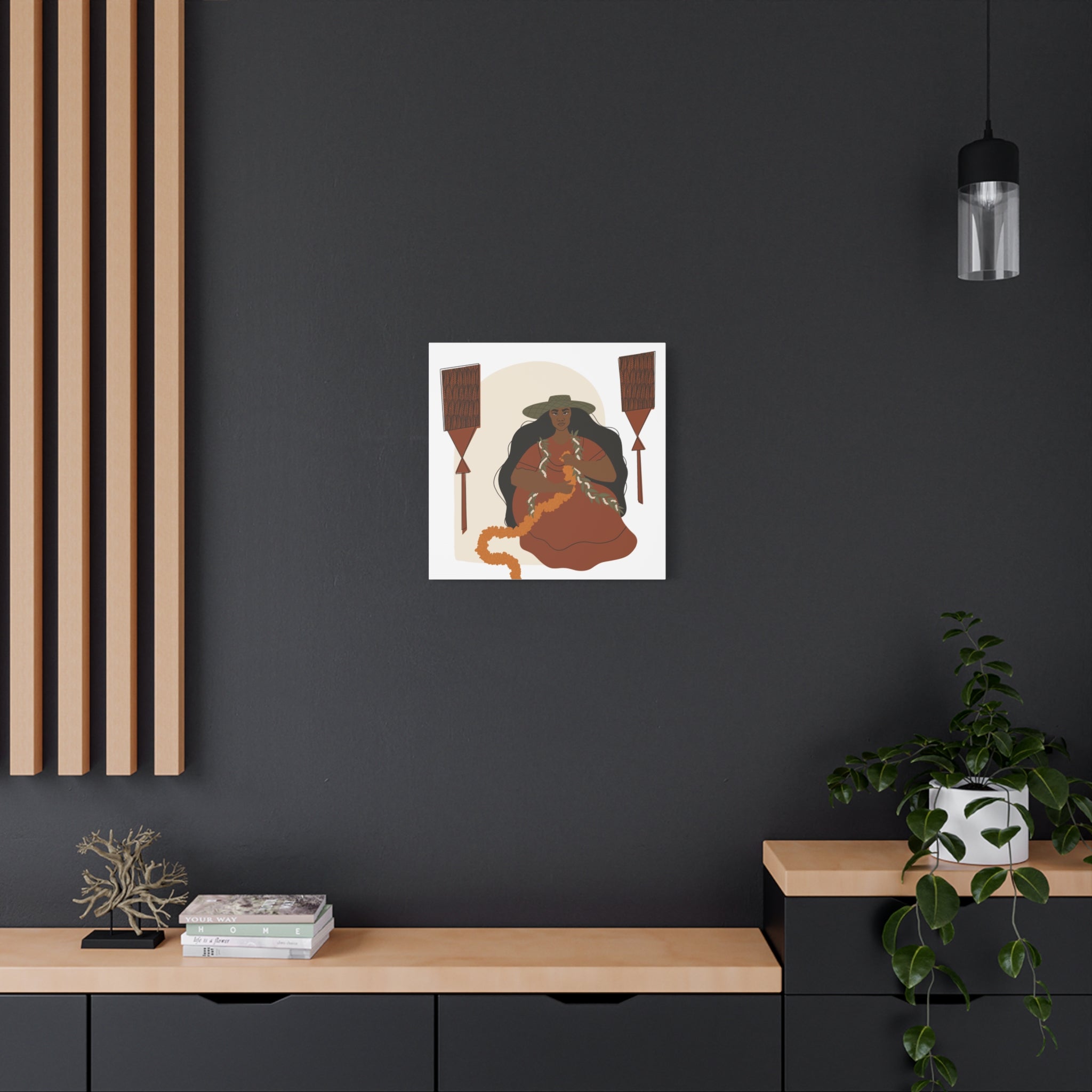 May Day S-lei Day Canvas