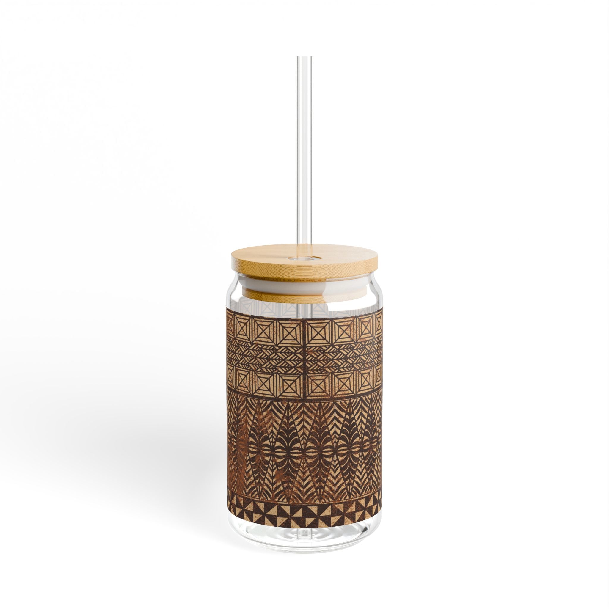 Tongan Ngatu Sipper Glass