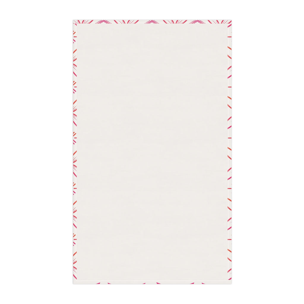 Fuli (Pink & Orange) Tea Towel