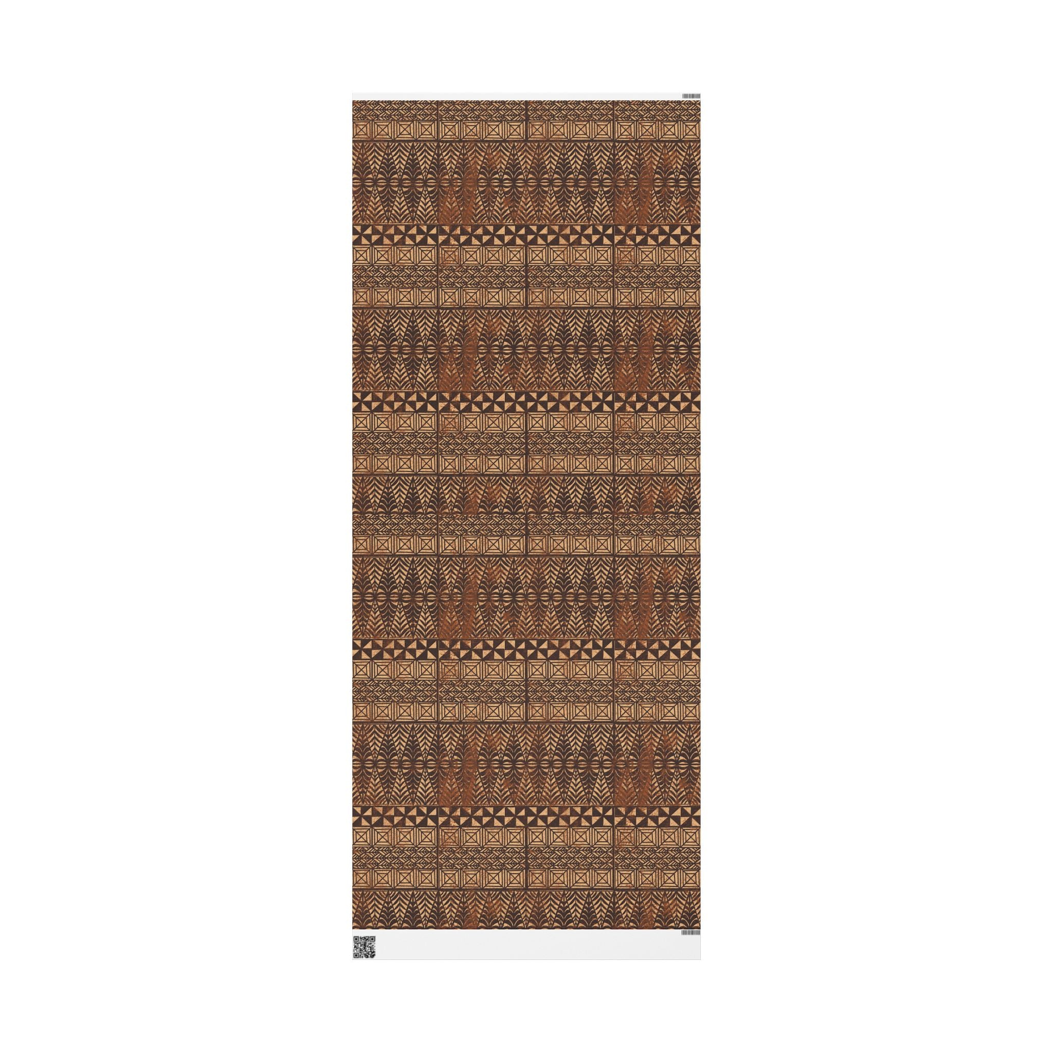 Tongan Ngatu Wrapping Paper