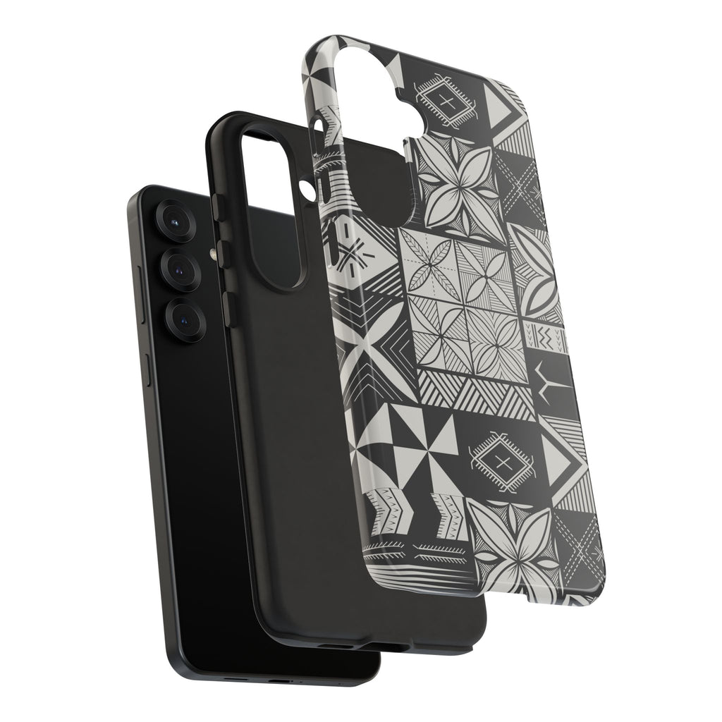 Maluelue (Black & Grey) Phone Case
