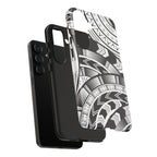 Black and White Tatau Phone Case